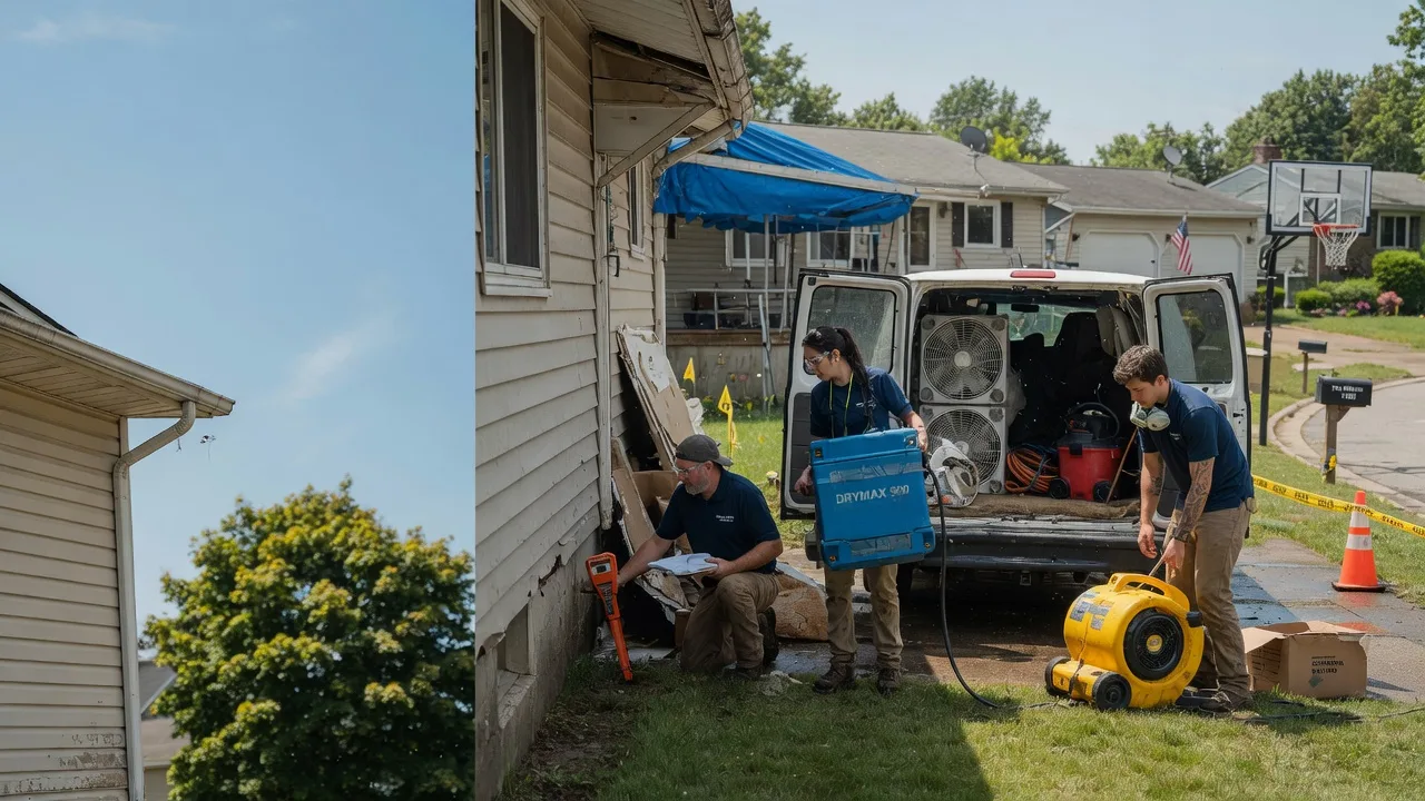 Ceiling Leak Cleanup in Lohrville, IA near me